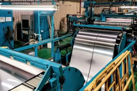 Servis Coil Center Leveling Shearing